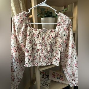 American Eagle Floral Shirt